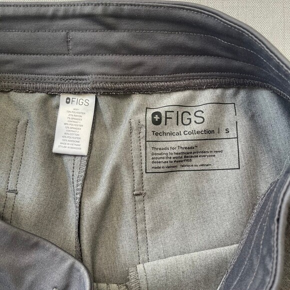 FIGS Women’s Scrub Pants. Gray Size S - Picture 3 of 8